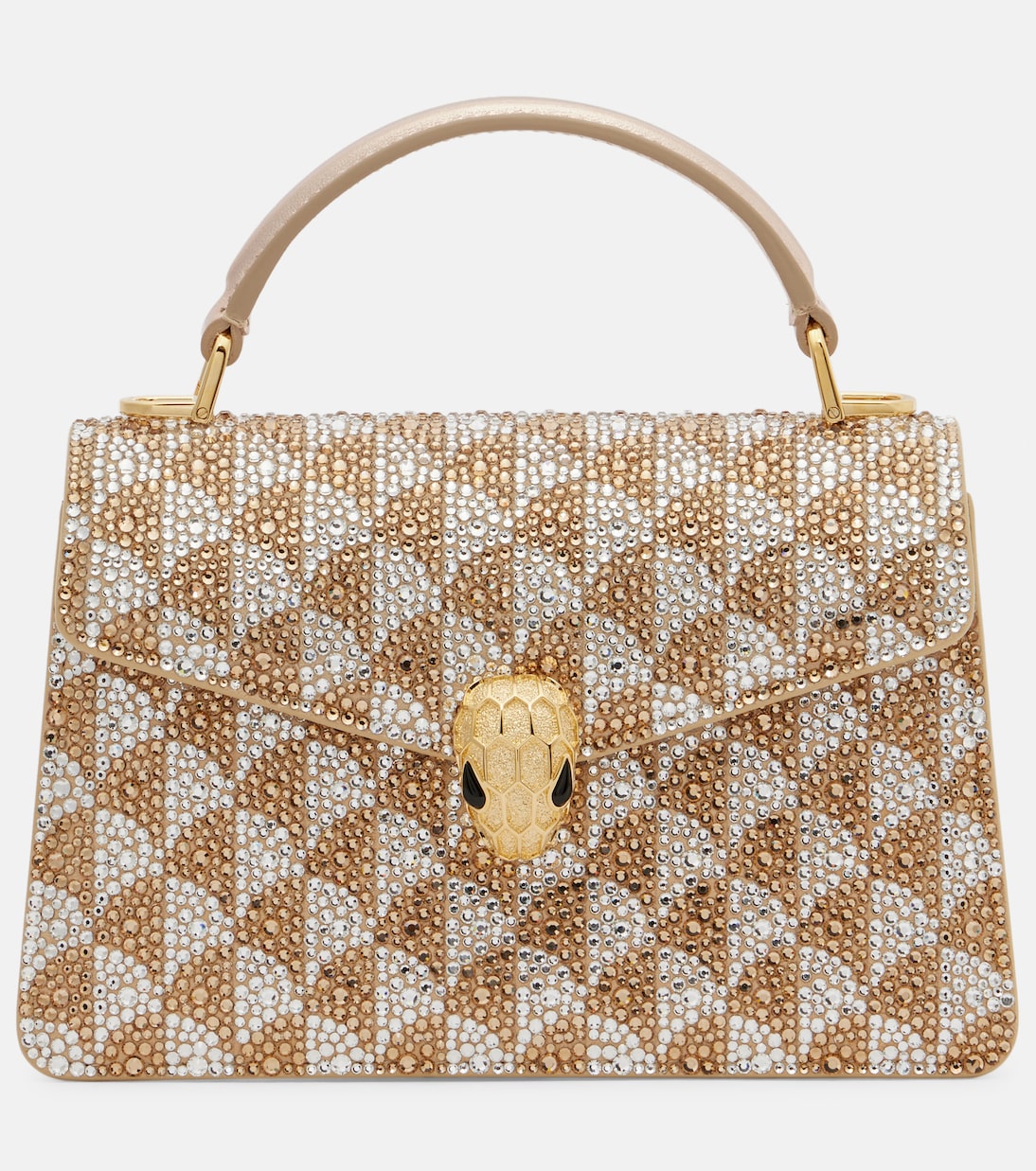 Tote Bag Serpenti Forever Mini mit Kristallen  | Bvlgari