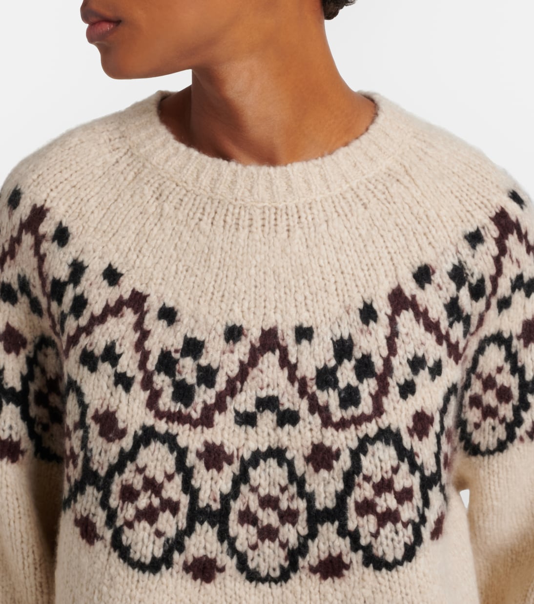 Chrissy Fair Isle jacquard sweater | Nili Lotan