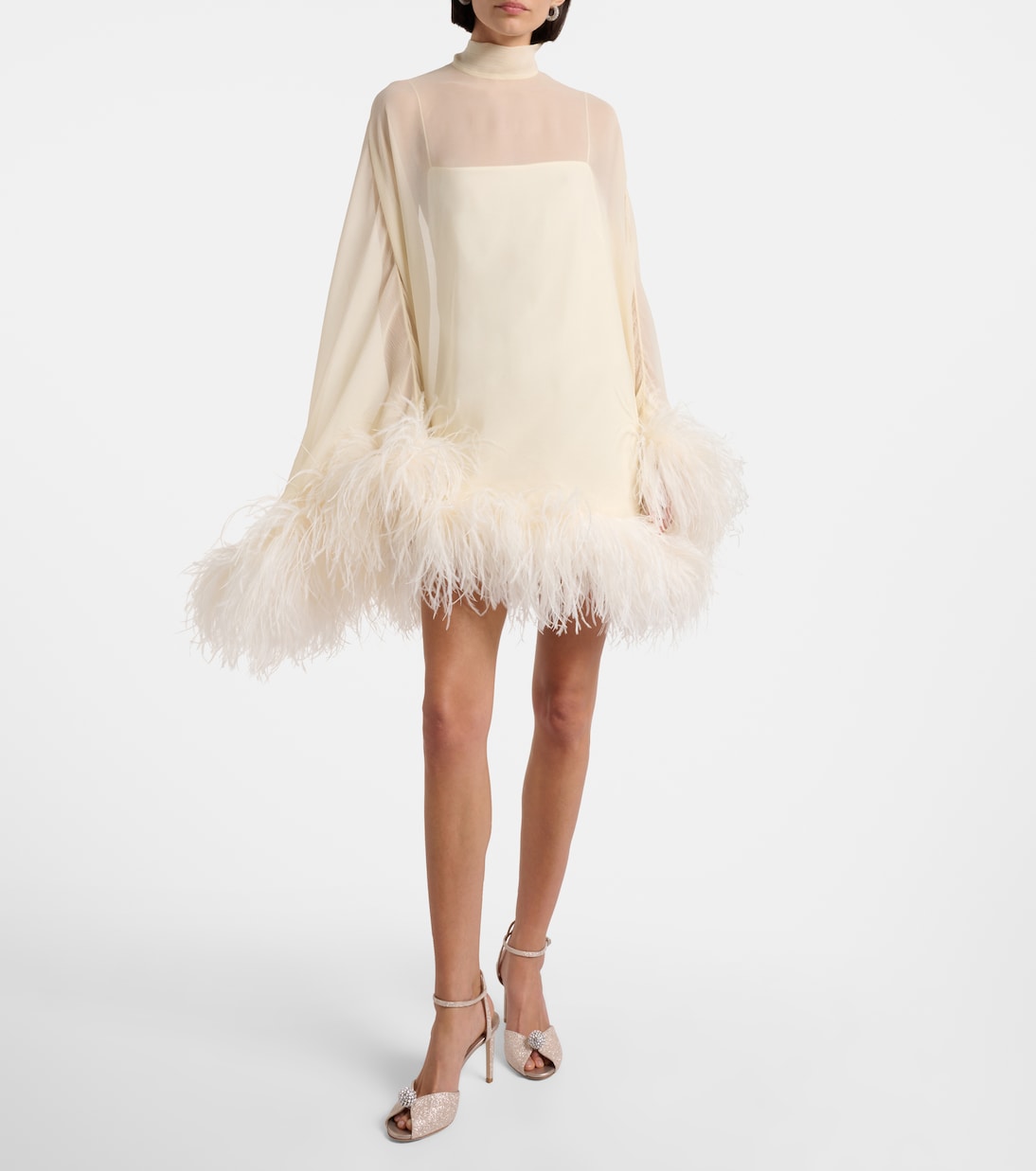 Sacora 85 glitter peep-toe sandals  | Jimmy Choo