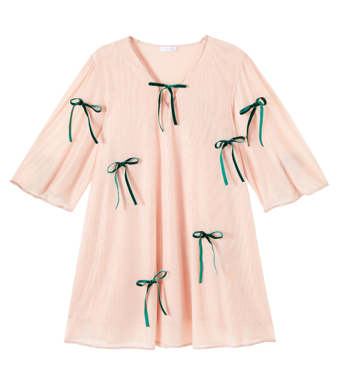 Bow-detail tulle dress | Oséree Kids