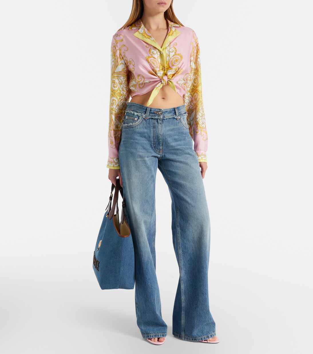 Tote Bag La Medusa aus Denim | Versace