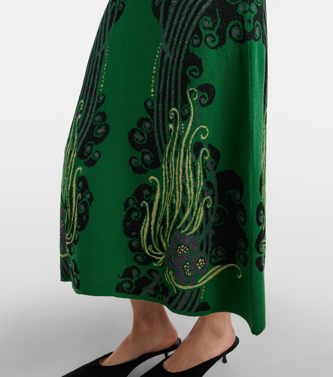 Midikleid Bee aus Jacquard | La DoubleJ