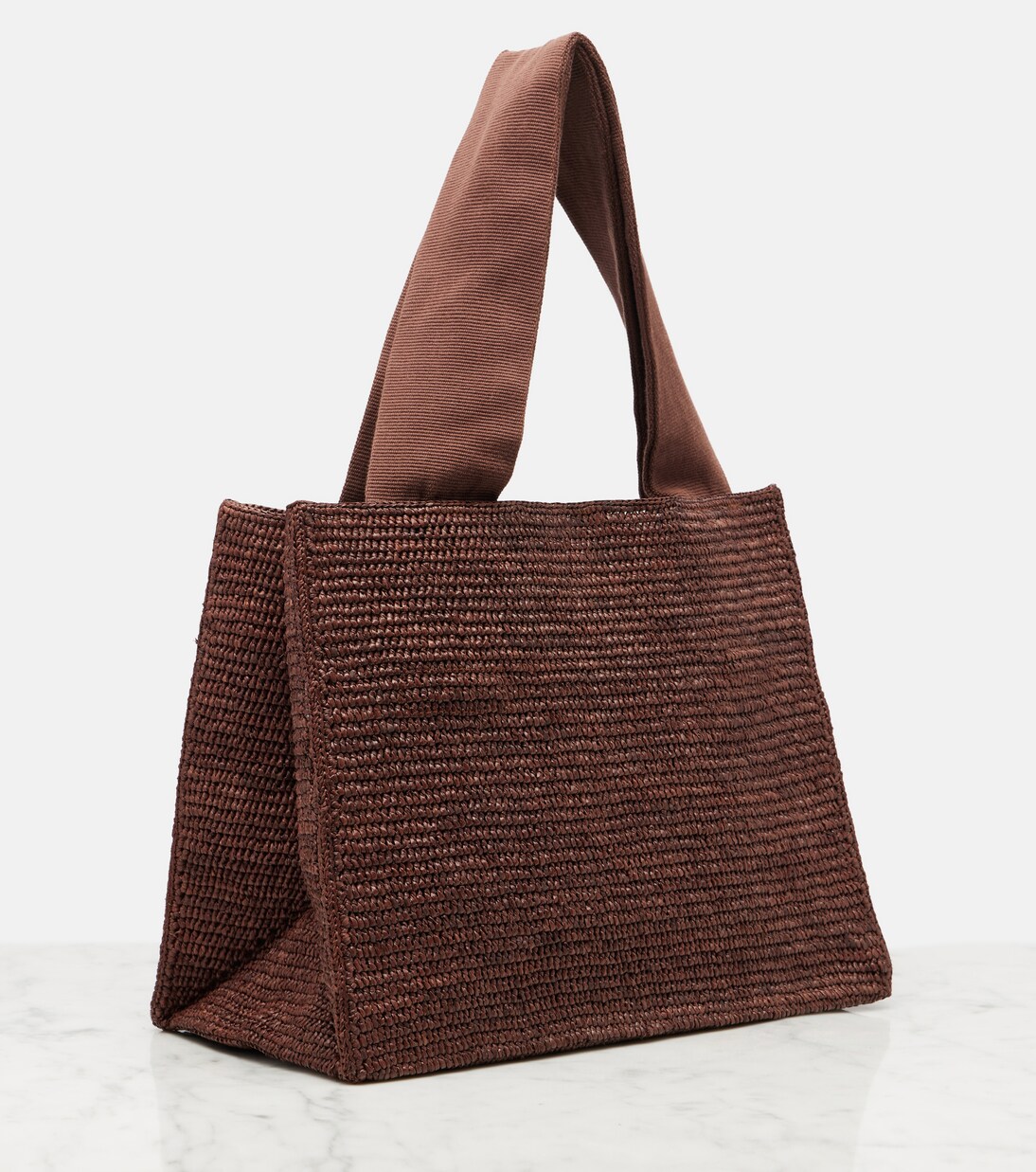 Loretta raffia tote bag | The Row