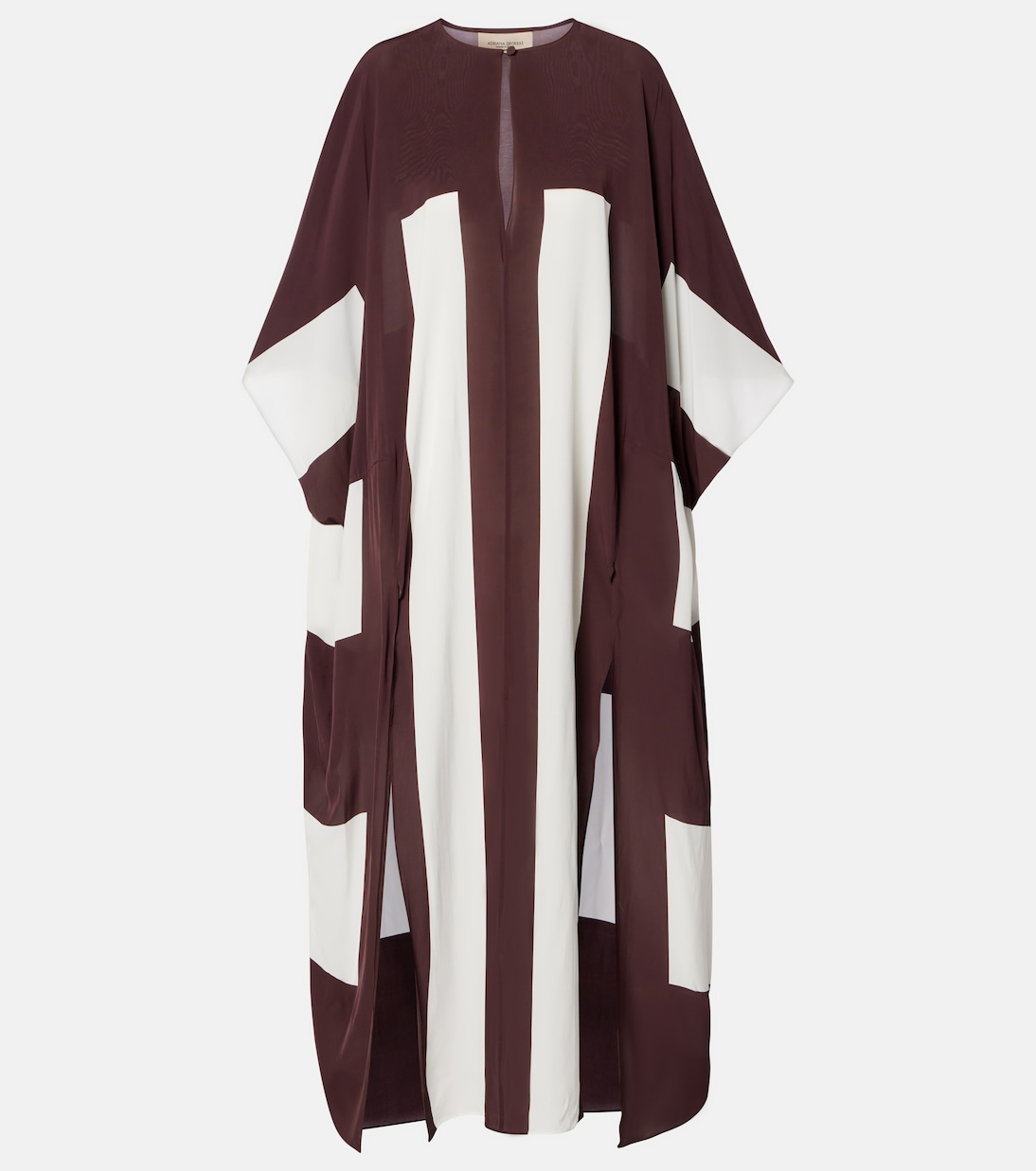 Striped kaftan | Adriana Degreas