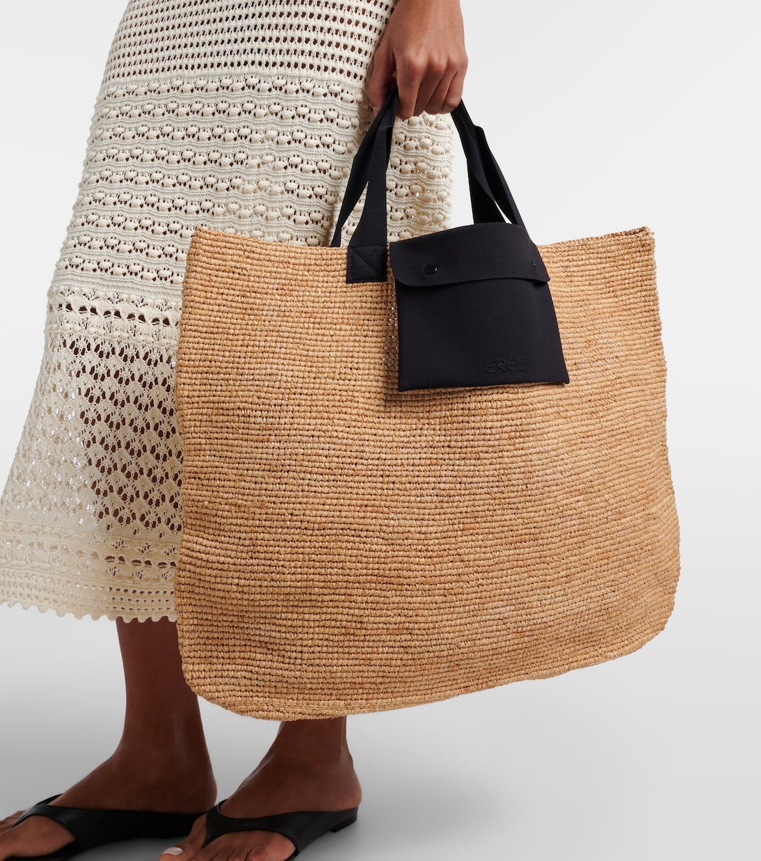 Raffia tote bag | Eres