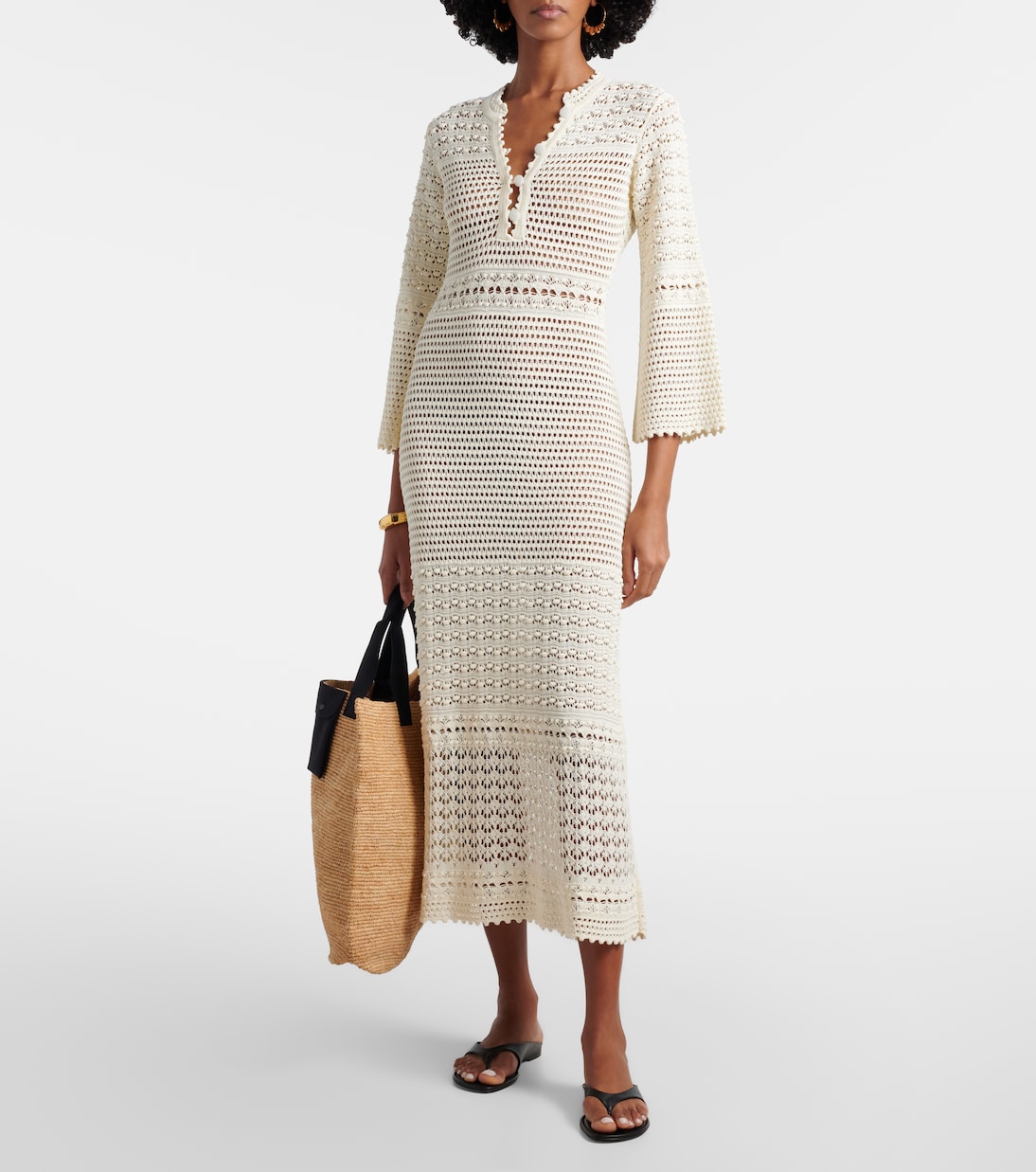 Raffia tote bag | Eres