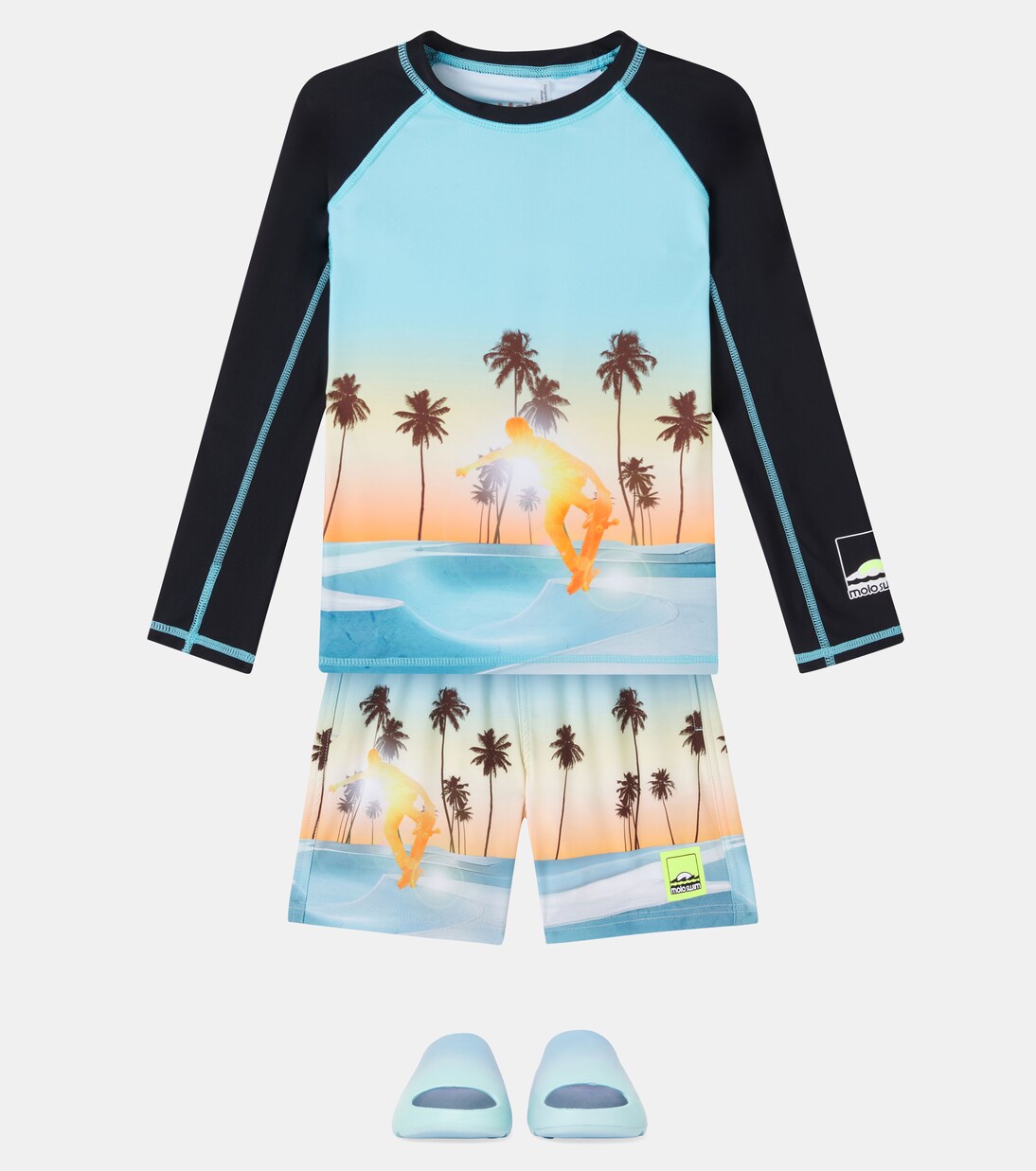 Nilson printed swim trunks | Molo