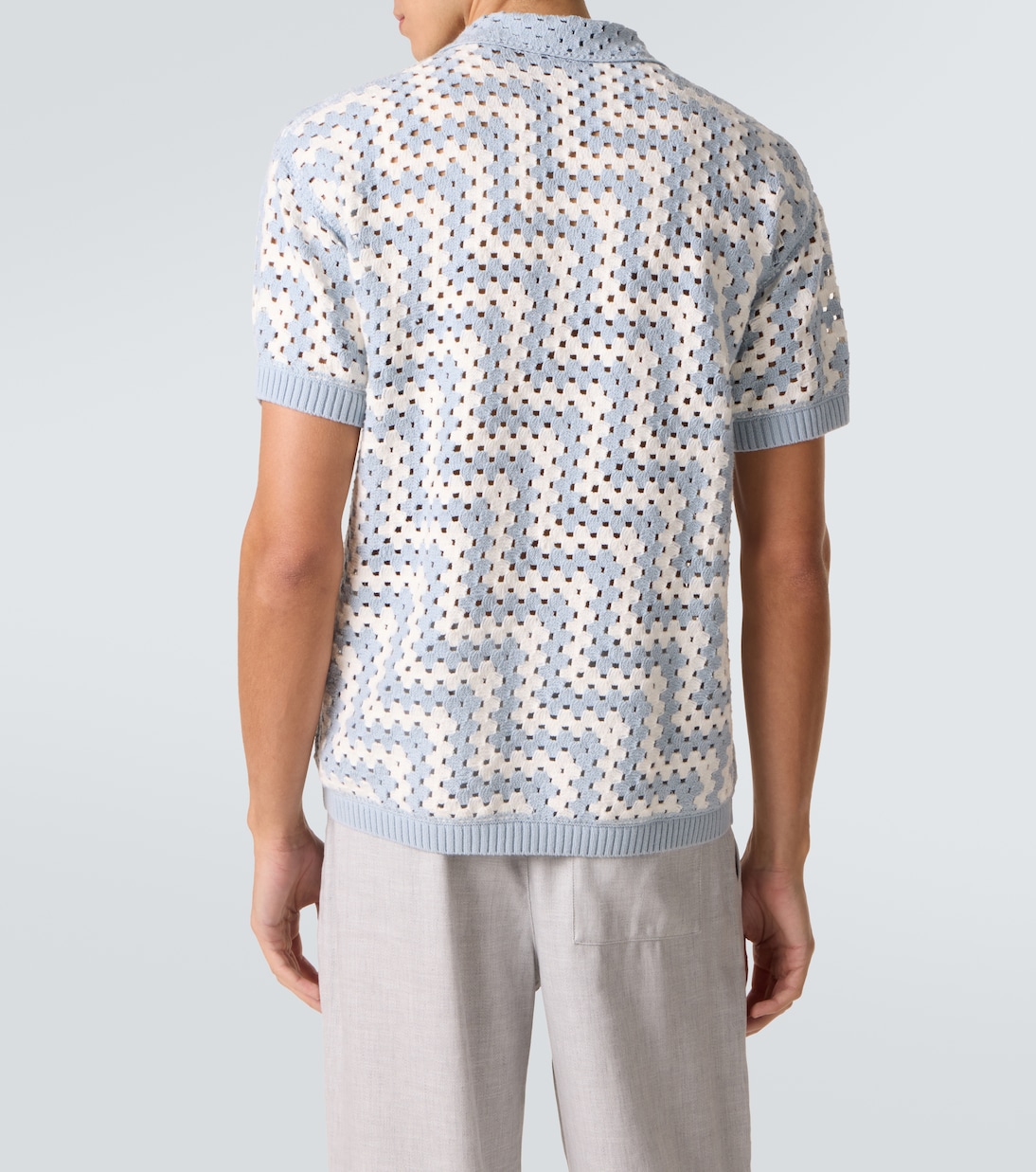 Cardigan Pinto en crochet de coton | Frescobol Carioca