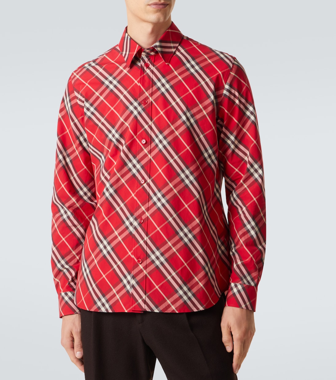 Checked cotton shirt | Burberry