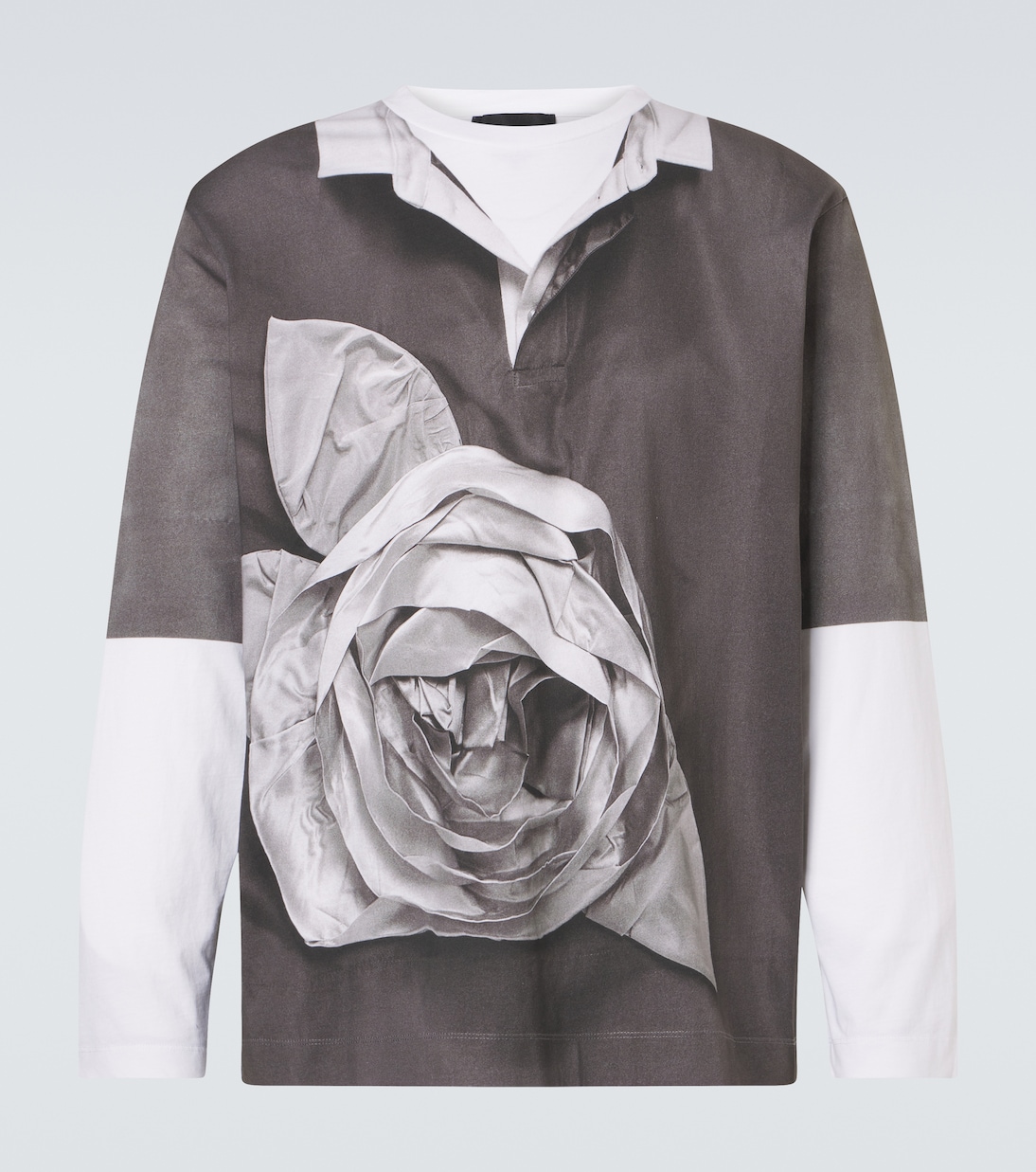 Printed cotton jersey T-shirt | Simone Rocha