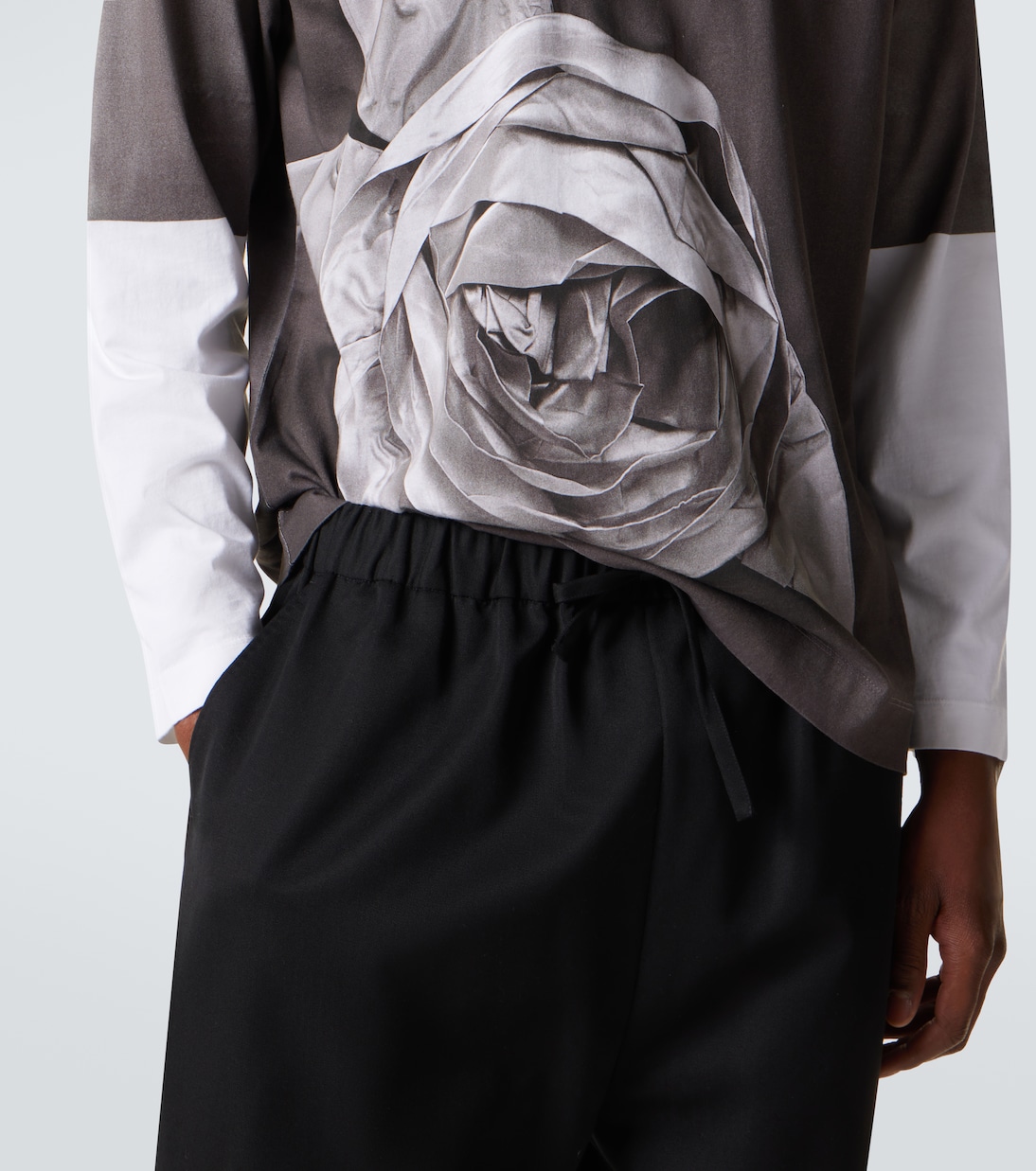 Printed cotton jersey T-shirt | Simone Rocha