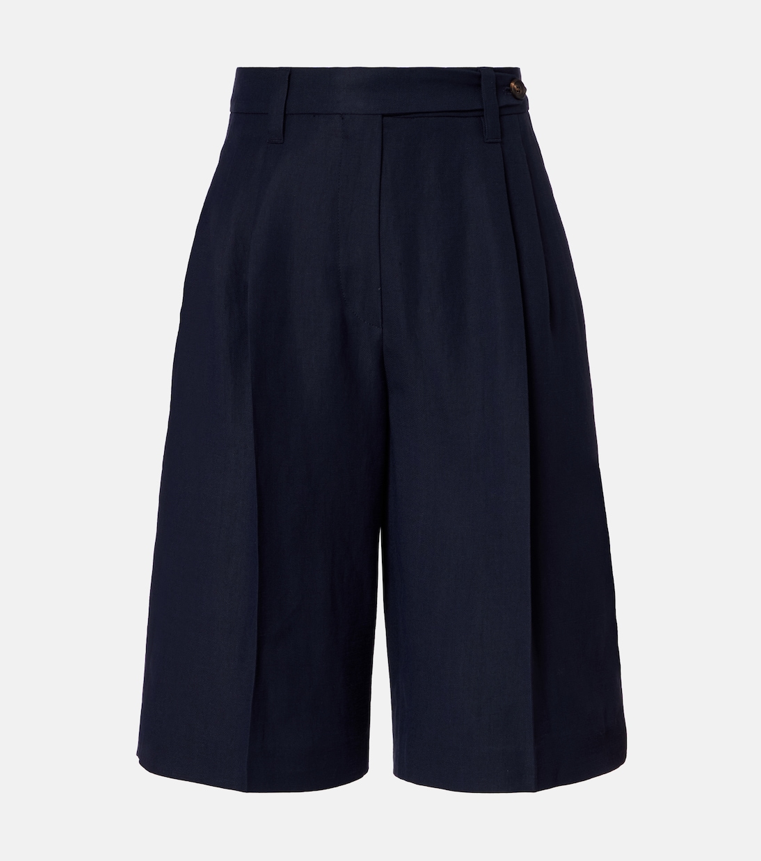 Monili twill Bermuda shorts | Brunello Cucinelli