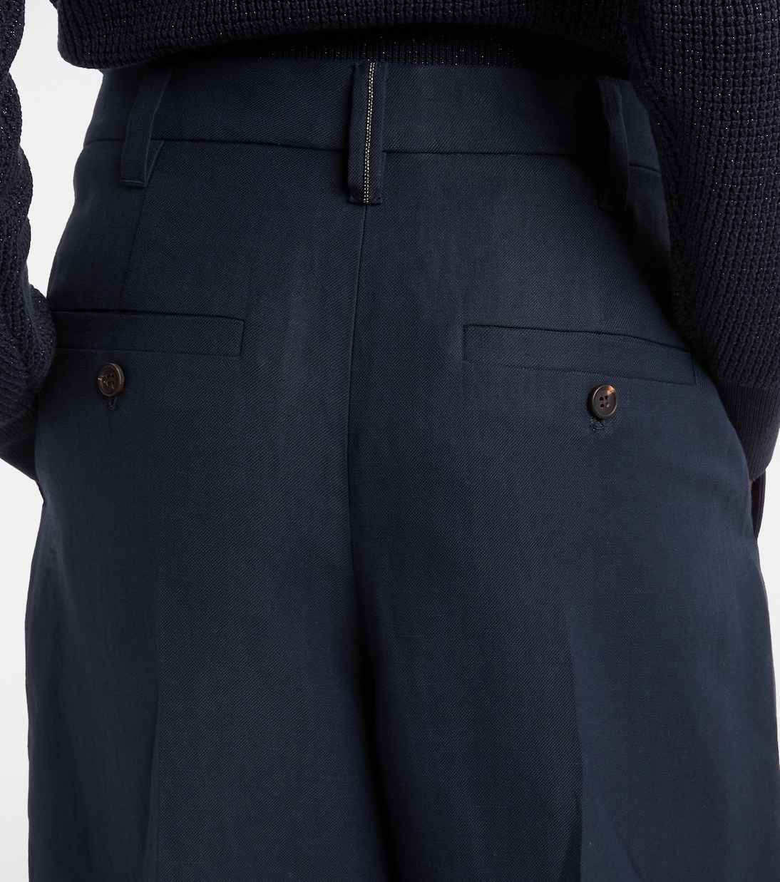 Monili twill Bermuda shorts | Brunello Cucinelli