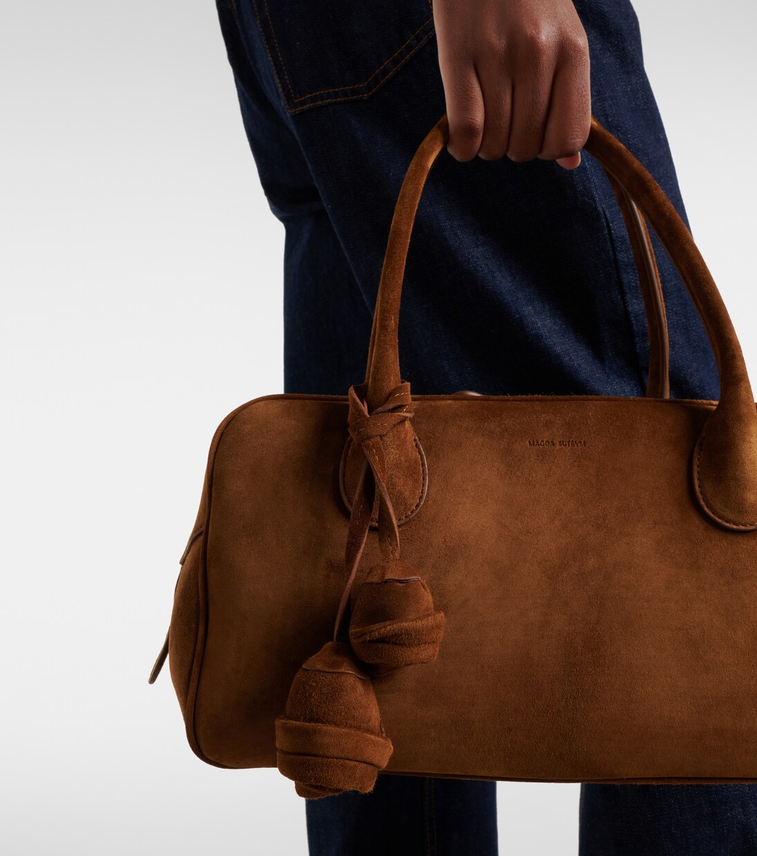 Brigitte Large suede tote bag | Magda Butrym