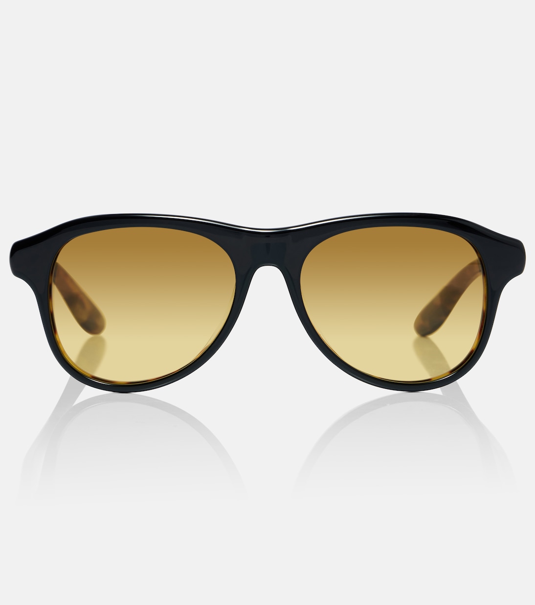 Gafas de sol redondas con cuentas Monili | Brunello Cucinelli