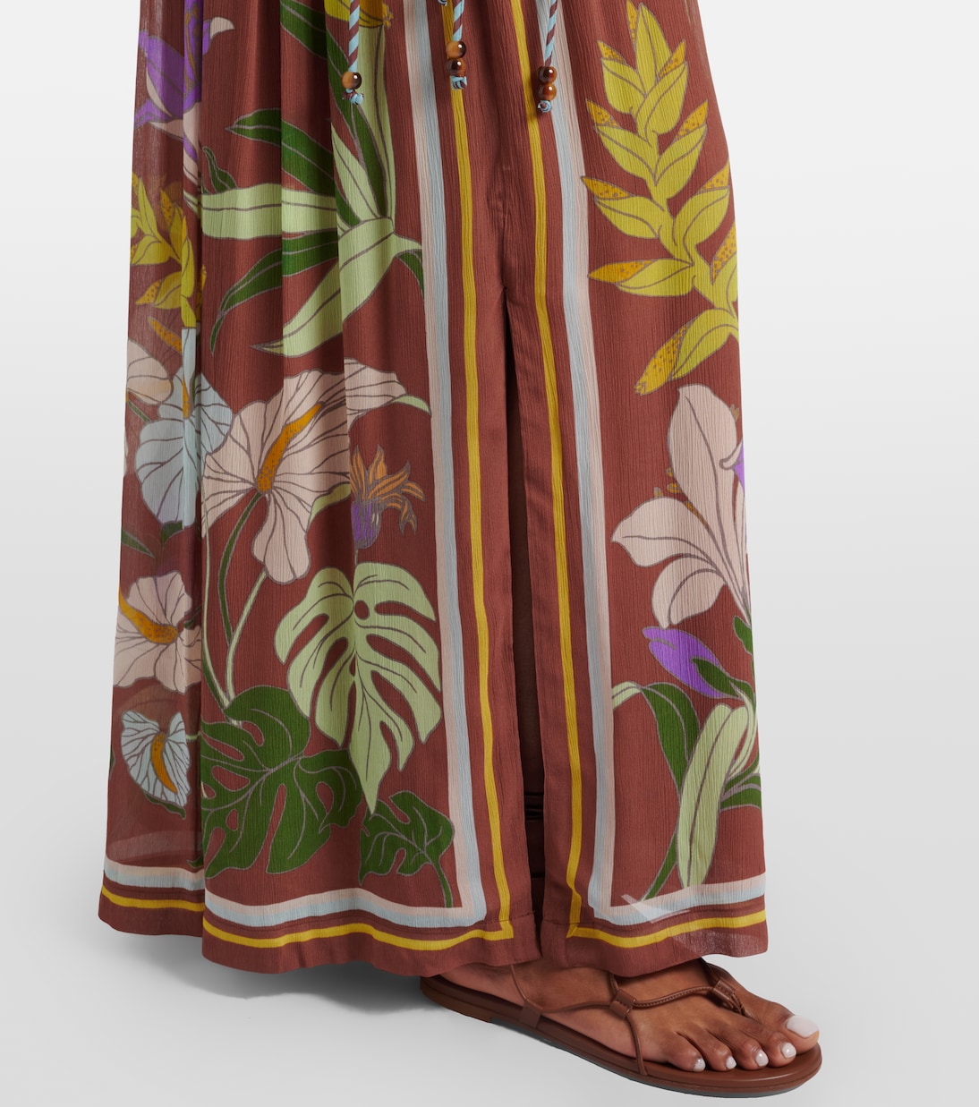 Alfie floral wide-leg pants | Alémais