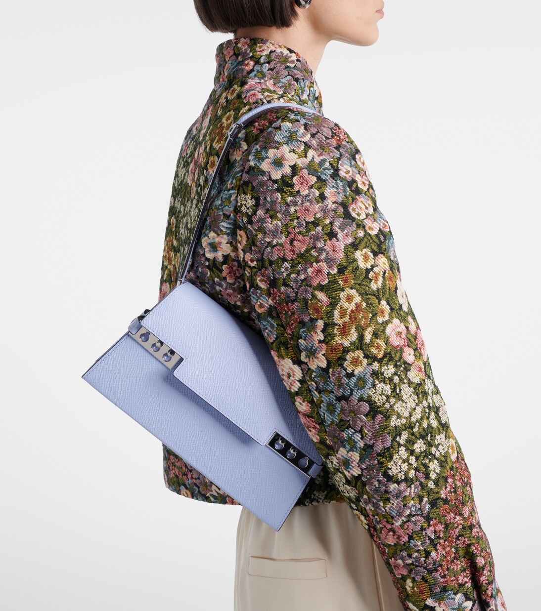 Tempête PM leather tote bag | Delvaux