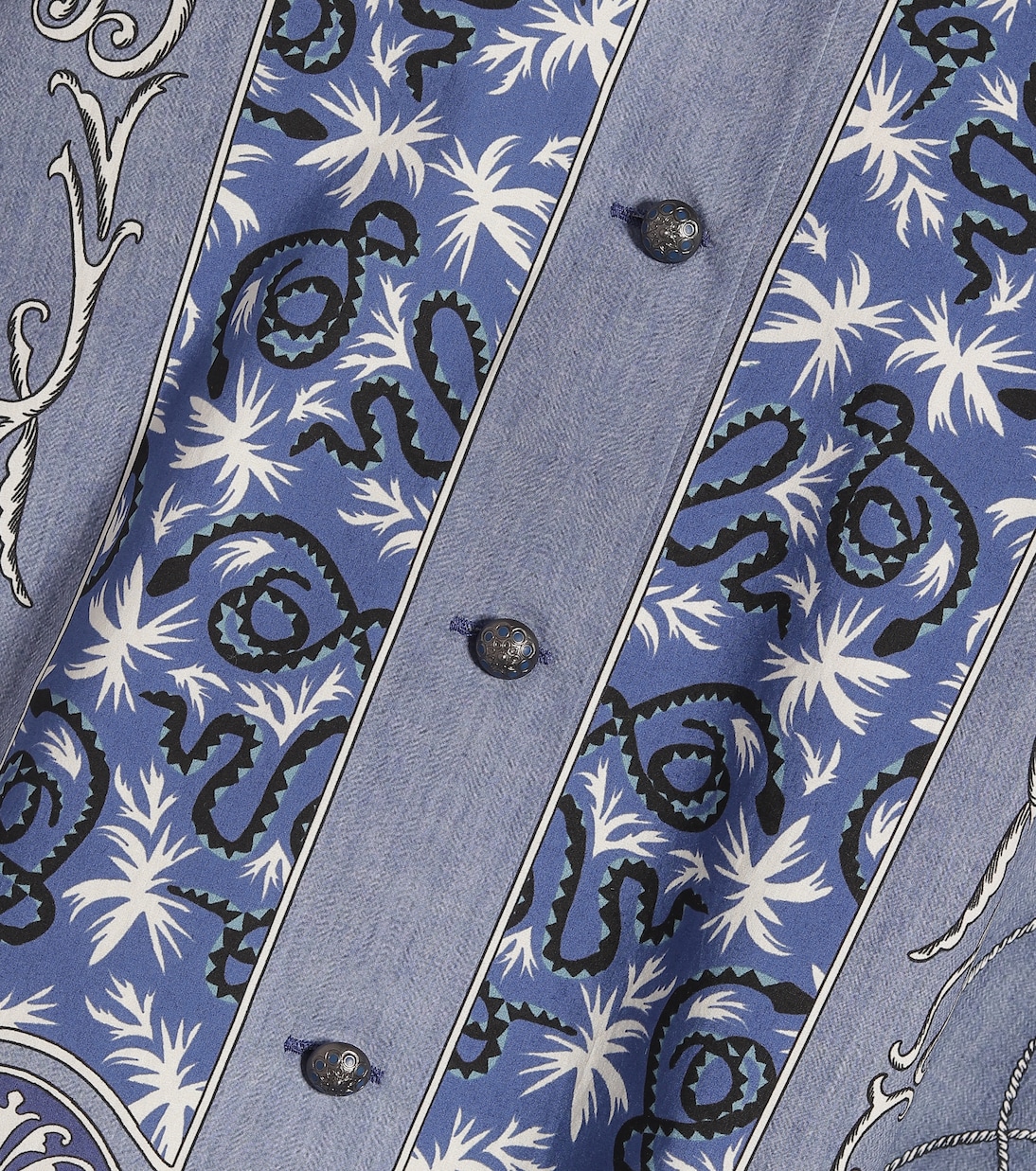 Printed cotton shirt dress | Etro