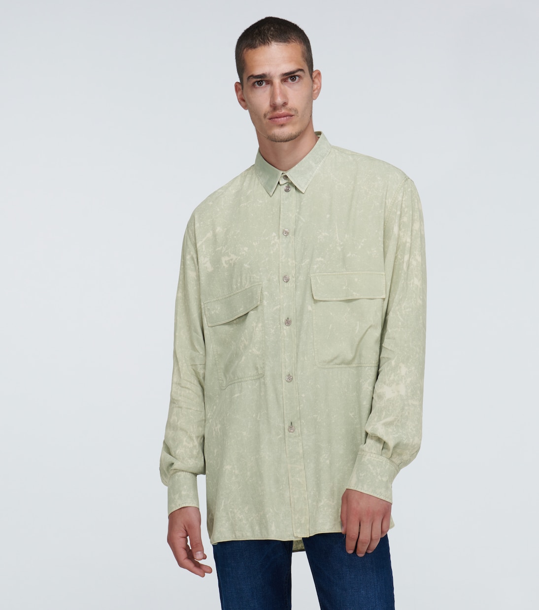 Hemd Quartilla aus Seide | Rochas