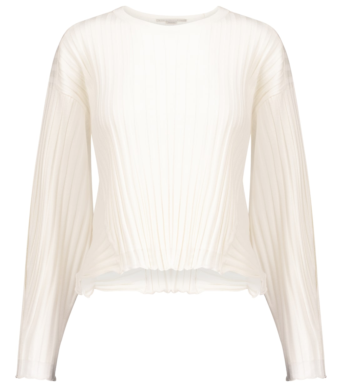 Jersey en mezcla de lana acanalado | Stella McCartney