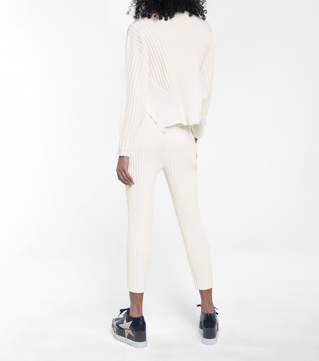 Jersey en mezcla de lana acanalado | Stella McCartney