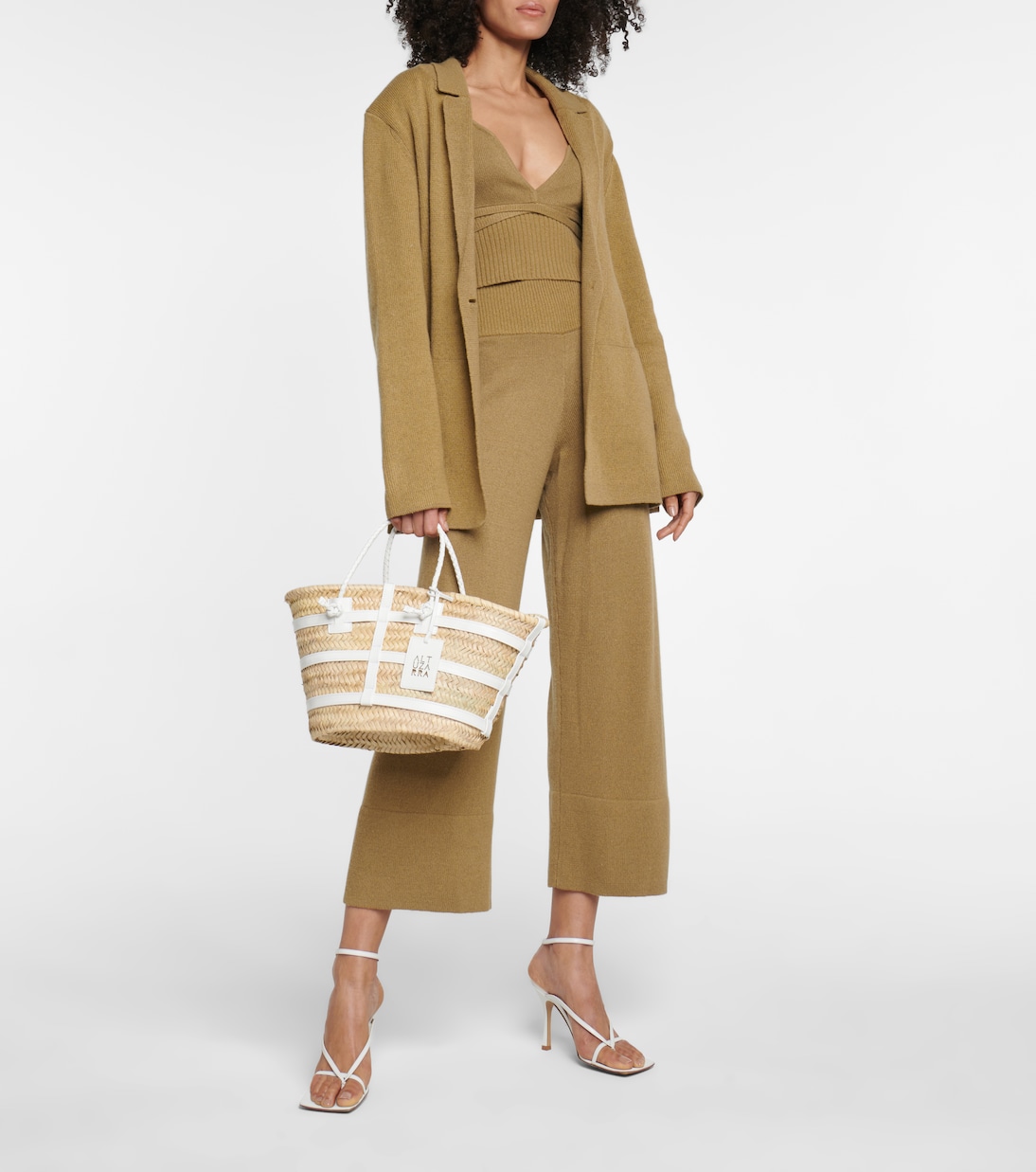 Watermill Small raffia tote | Altuzarra