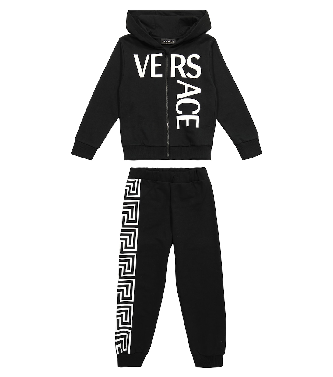Black versace tracksuit deals