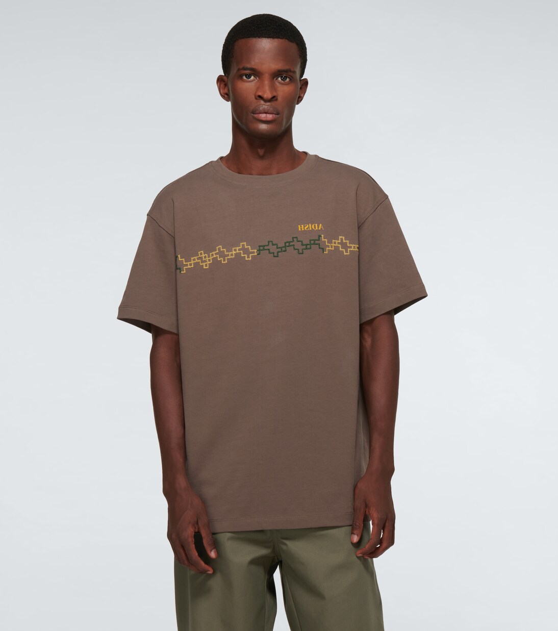 Camiseta Maouj de algodón con logo | Adish