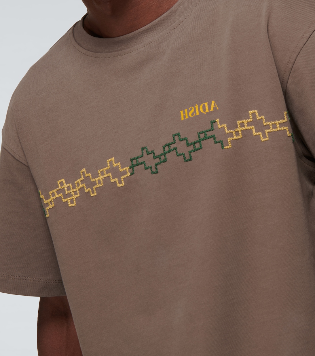 Camiseta Maouj de algodón con logo | Adish