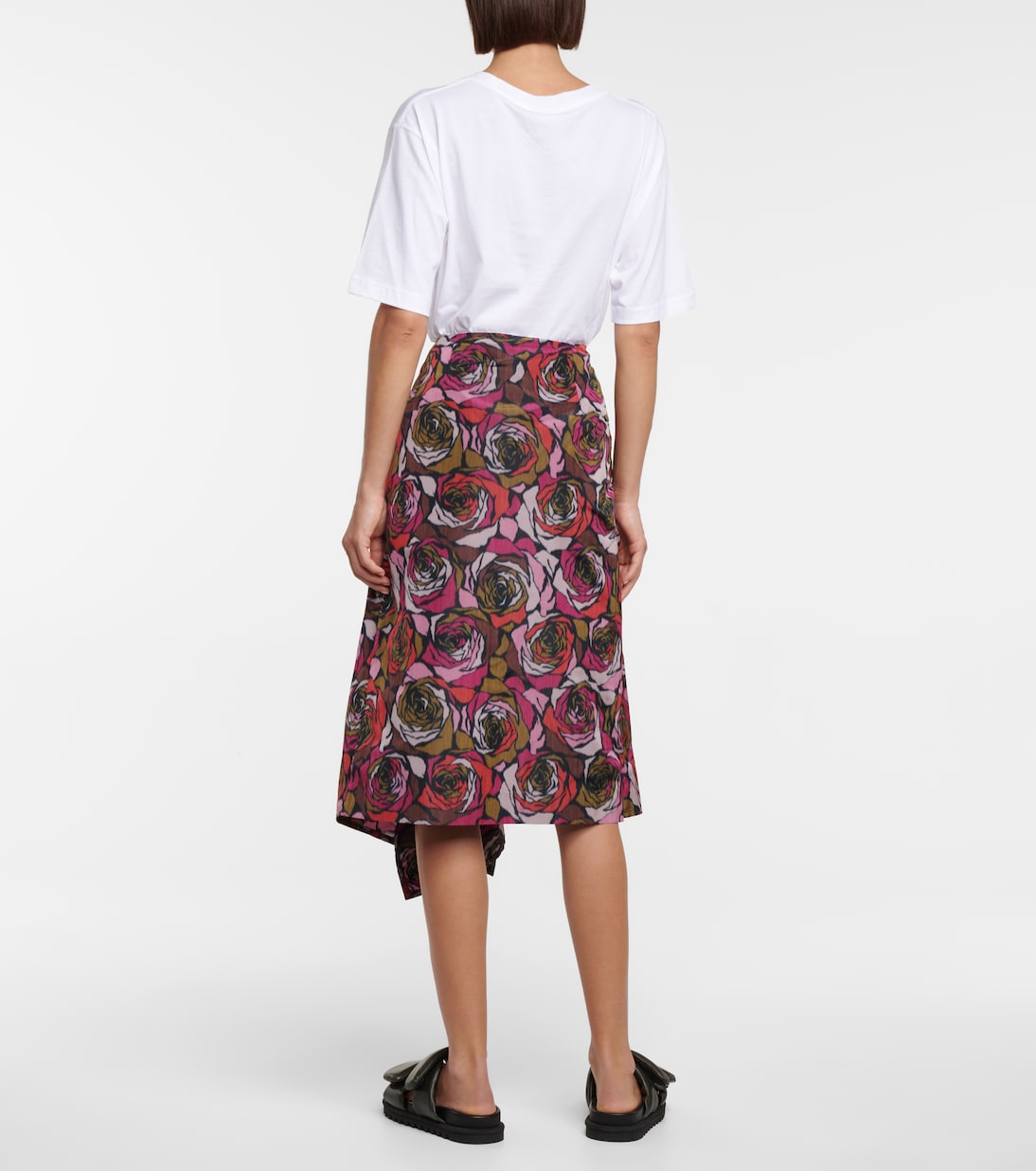Floral midi skirt | Dries Van Noten