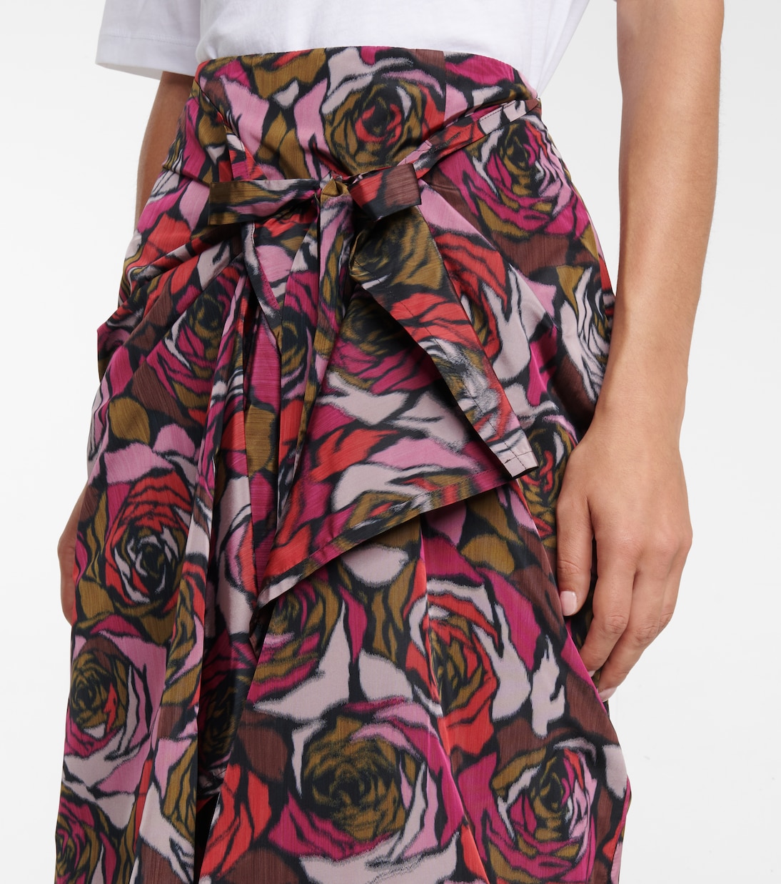 Floral midi skirt | Dries Van Noten