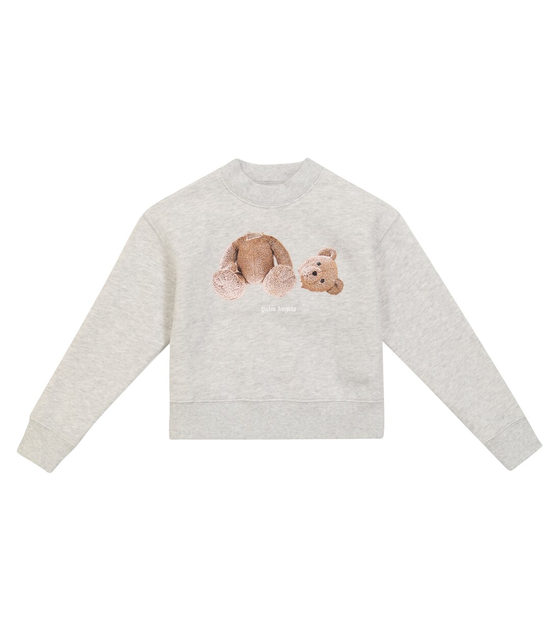 Felpa in cotone con stampa | Palm Angels Kids