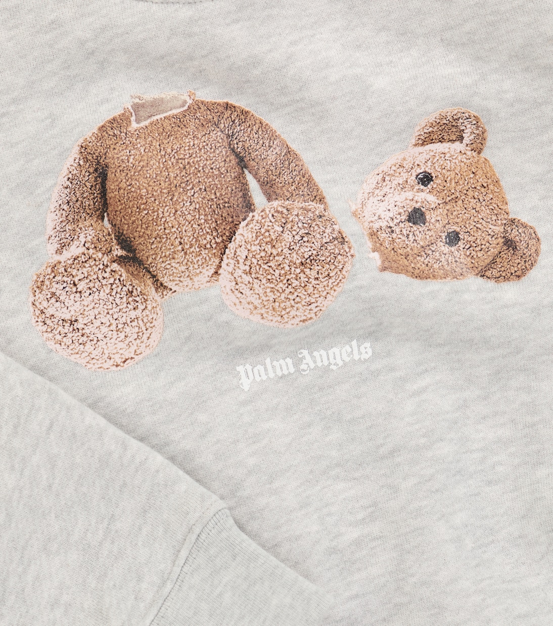 Felpa in cotone con stampa | Palm Angels Kids