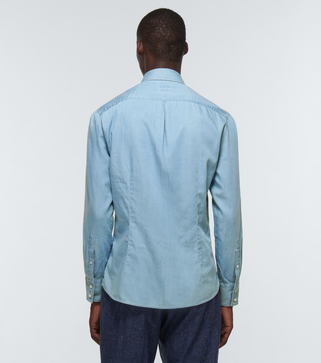 Camisa denim abotonada | Brunello Cucinelli