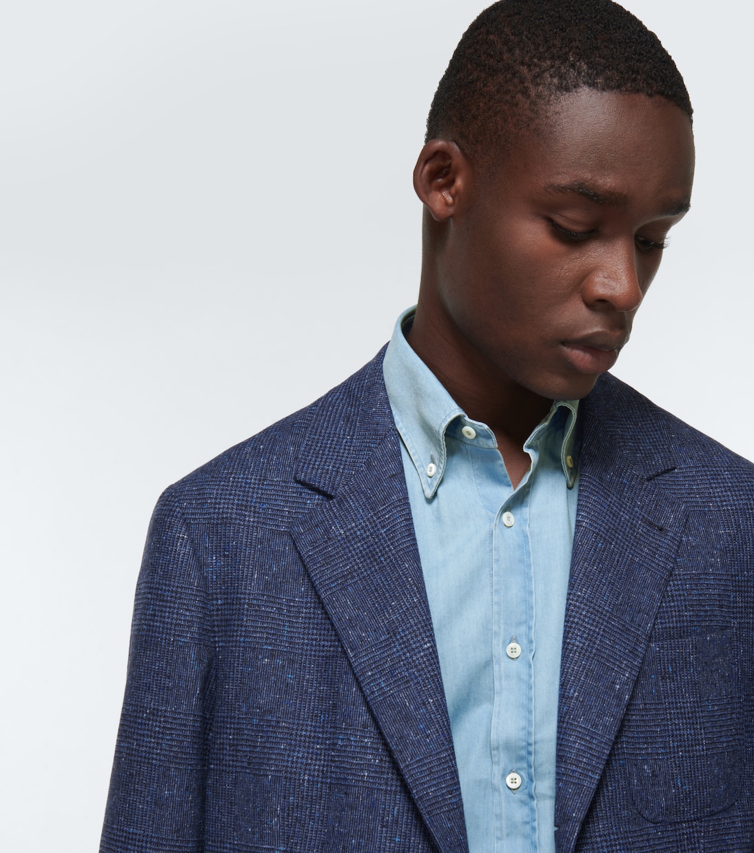 Camisa denim abotonada | Brunello Cucinelli