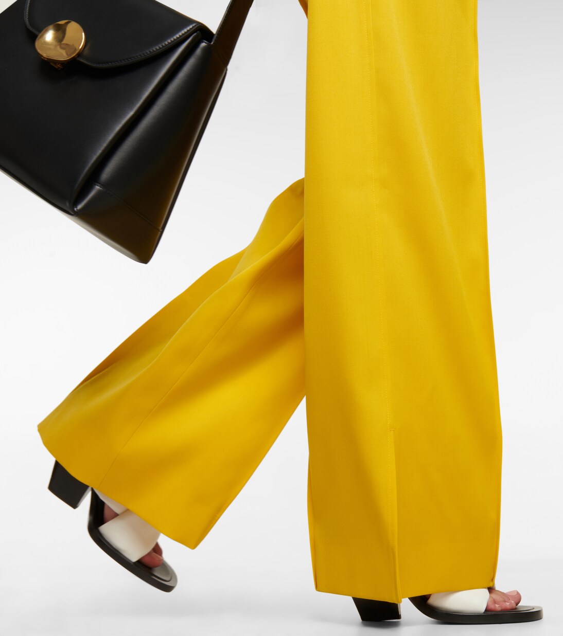 Pantalon ample en laine vierge | Jil Sander