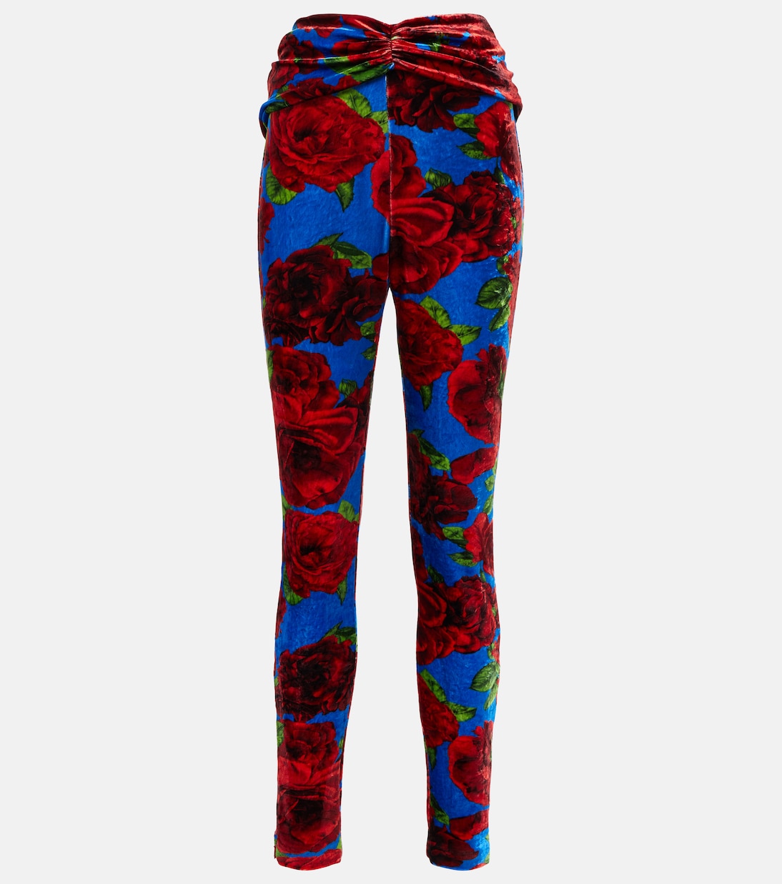 Leggings in velluto con stampa | Magda Butrym