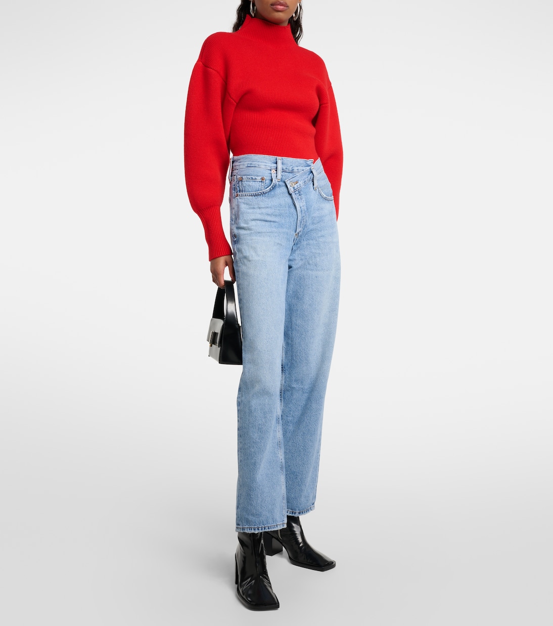 High-Rise Jeans Criss Cross | Agolde