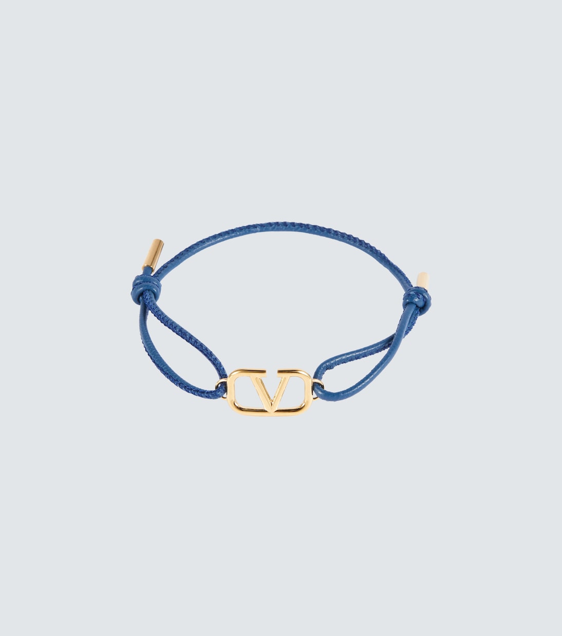 VLogo Signature leather bracelet | Valentino Garavani