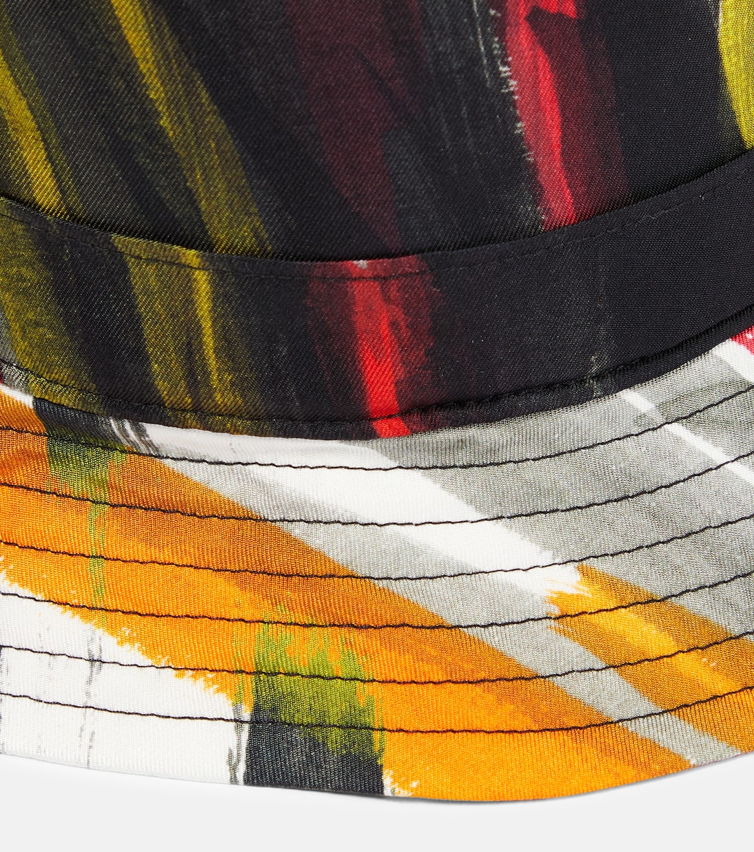 Cappello da pescatore in seta con stampa | Gabriela Hearst