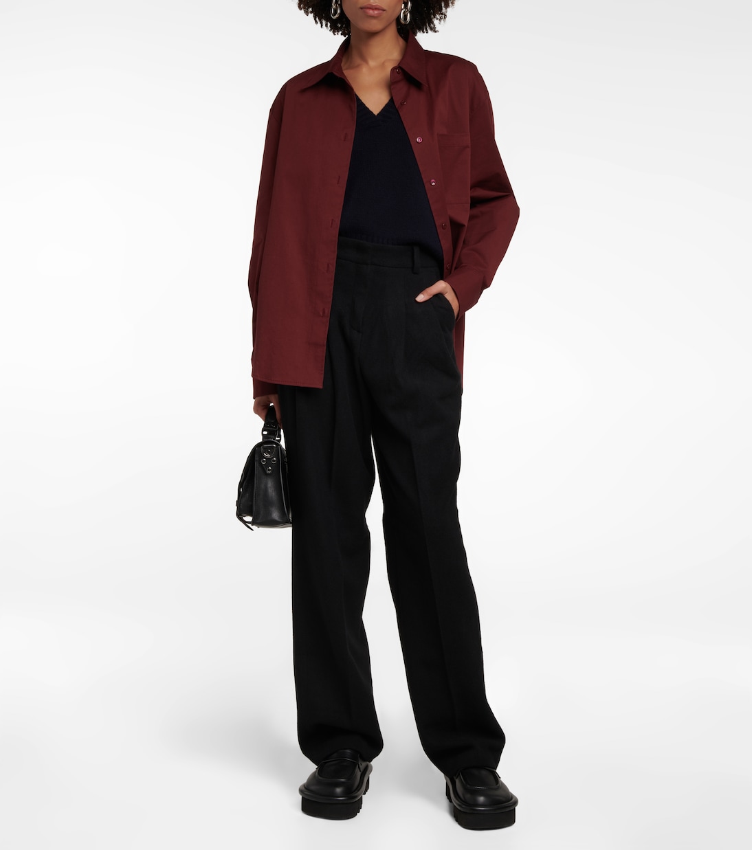 Layton wool-blend suit pants | The Frankie Shop