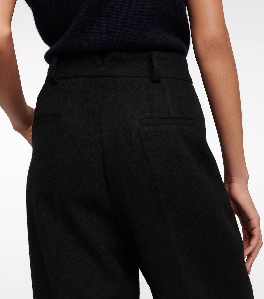 Layton wool-blend suit pants | The Frankie Shop