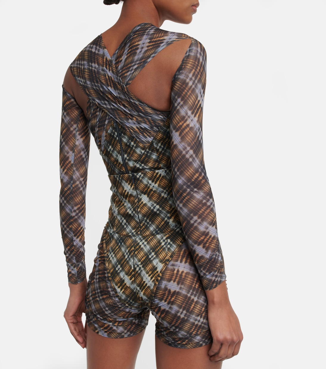 Scythe checked shorts | KNWLS