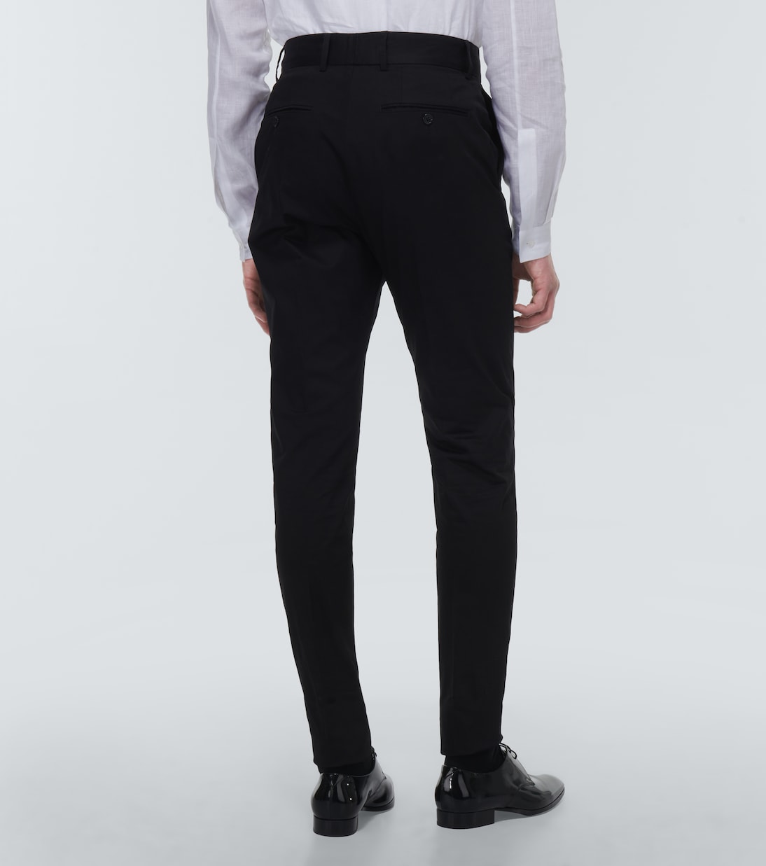 Pantalones rectos de algodón | Dolce&Gabbana