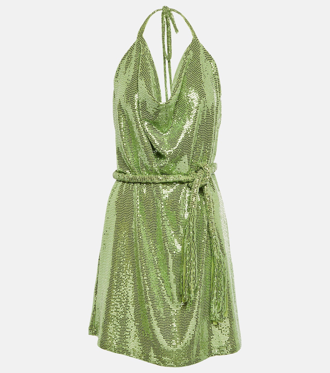 Sequined halterneck minidress | Dodo Bar Or