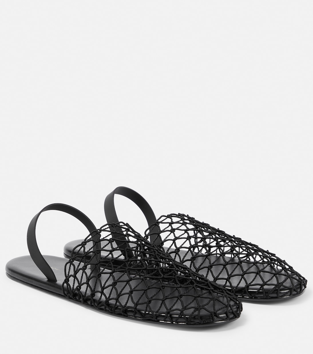 Woven slingback mules | The Row
