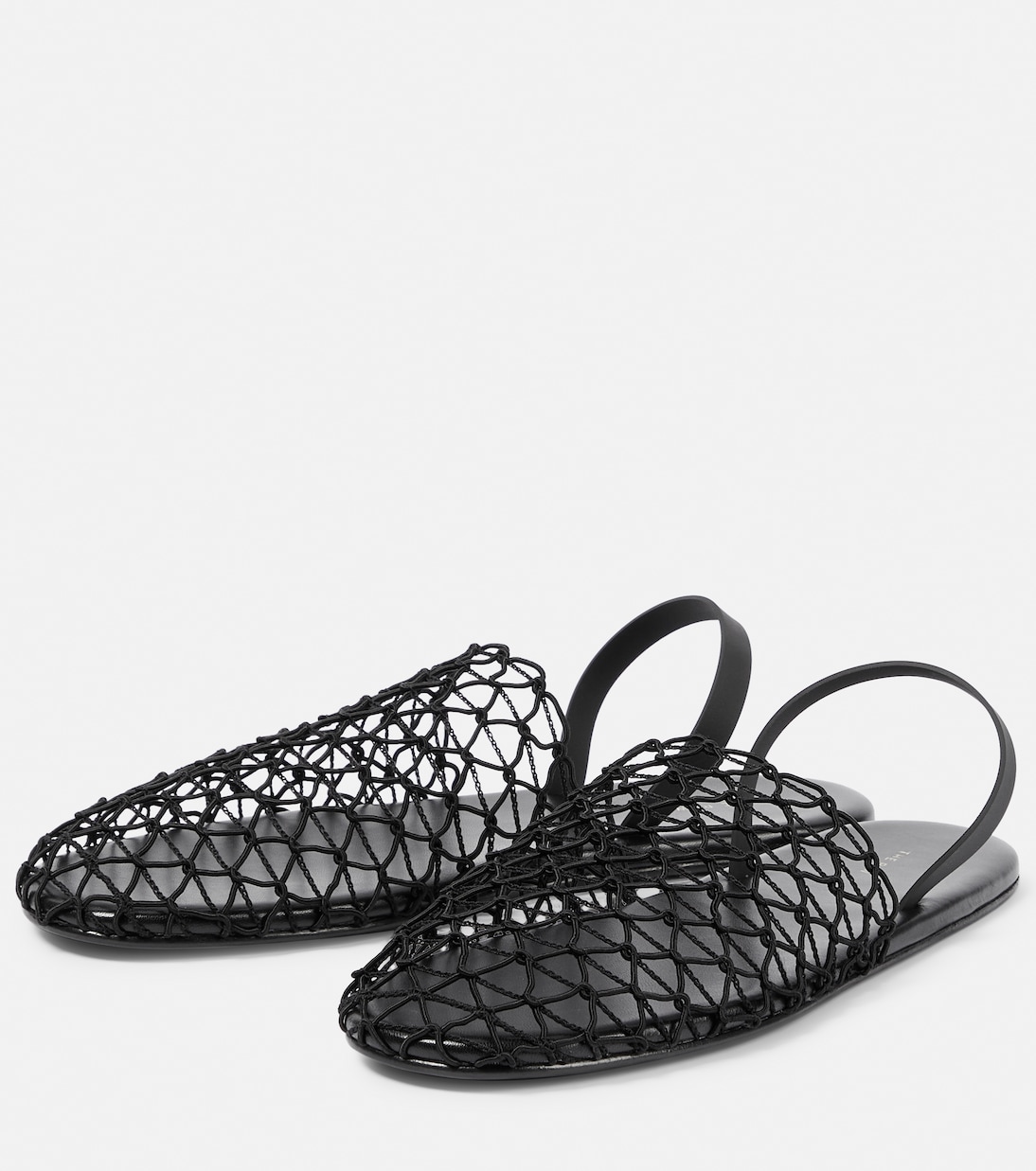 Woven slingback mules | The Row