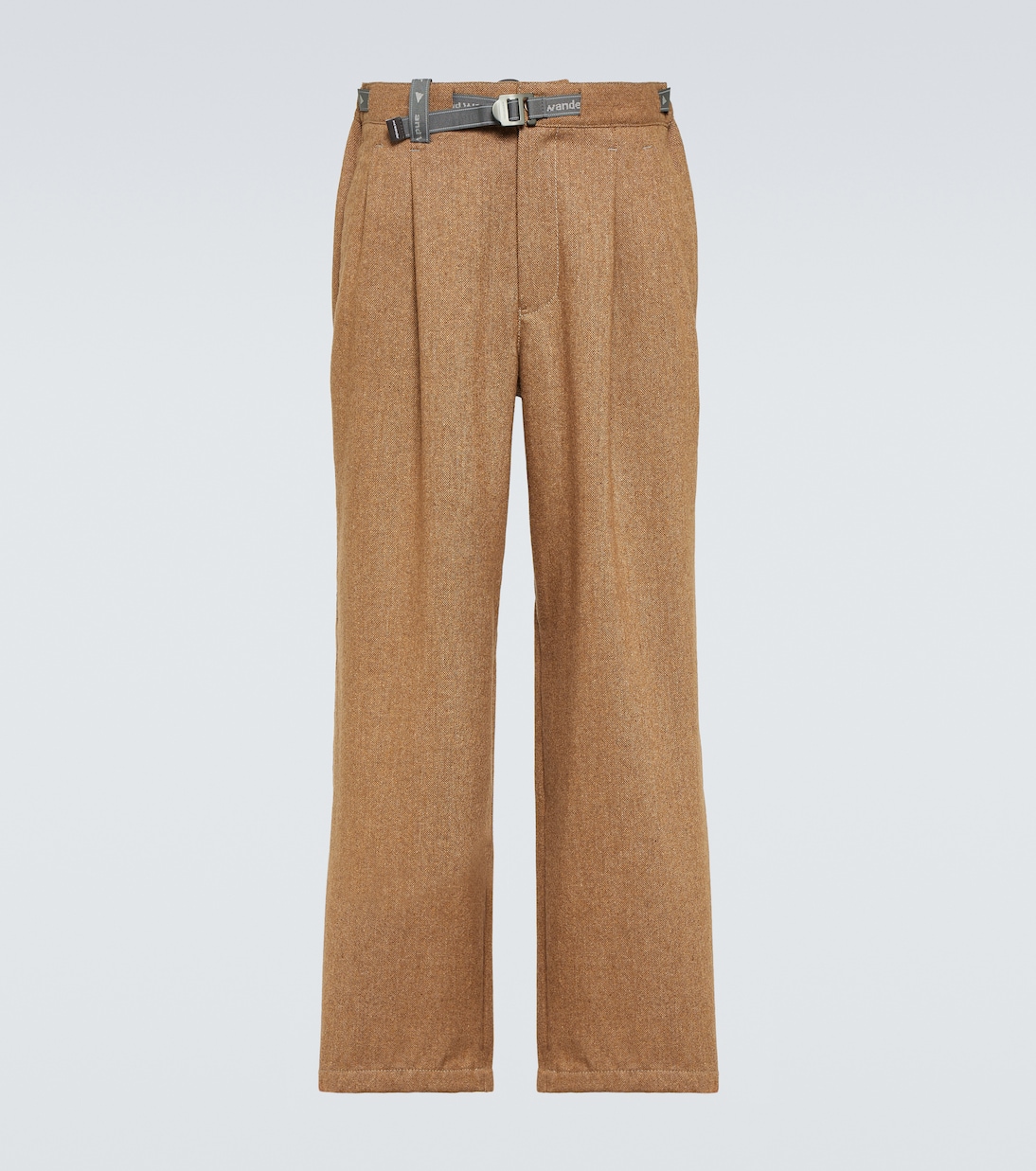 Pantalones anchos Re Wool de tweed | And Wander