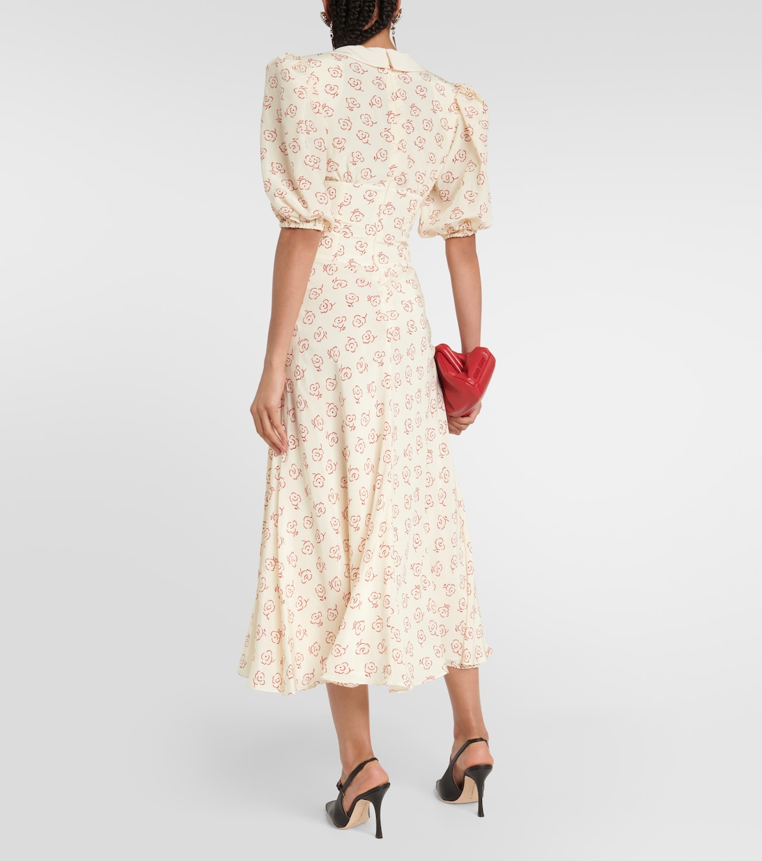 Abito midi in seta | Alessandra Rich