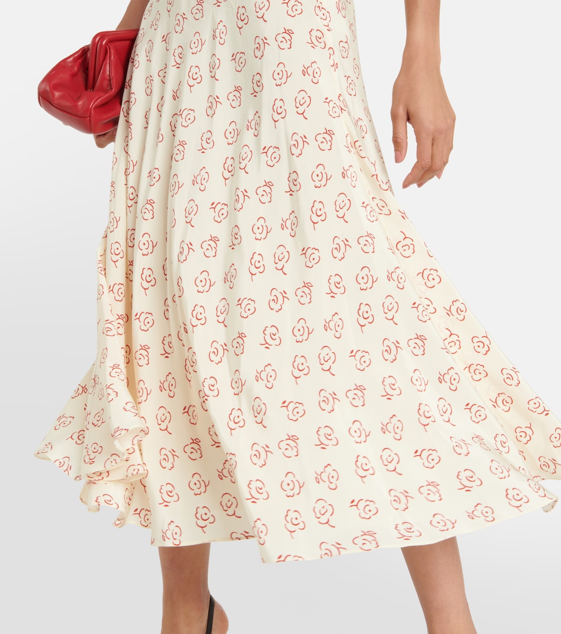 Abito midi in seta | Alessandra Rich